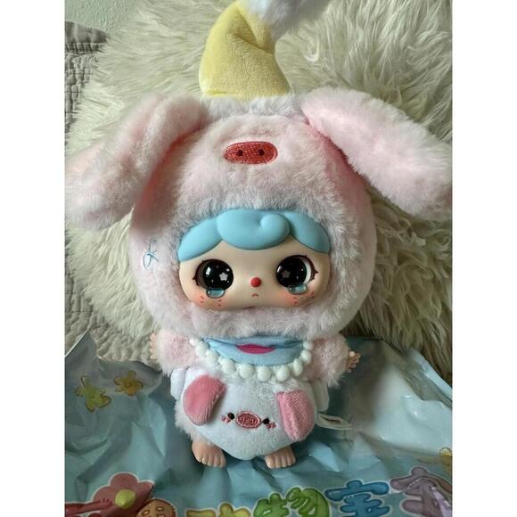 Crie Baby Animal Kindergarten Open Bag Plush Pendant Blind Box - Pig US SELLER - Picture 2 of 6